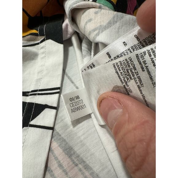 Adidas CM Tee Beach Print AOP Big Graphic Camel Size Large CE2272 - Picture 7 of 7